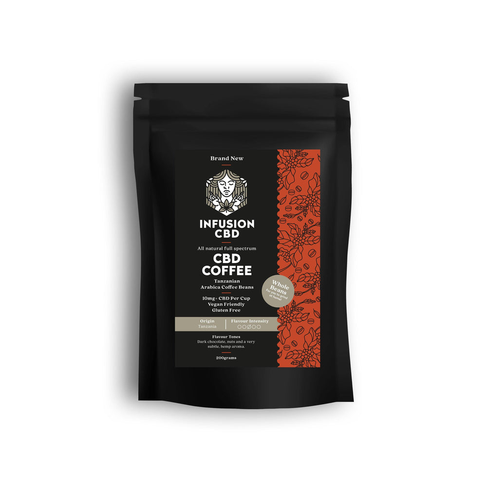 Premium CBD Coffee - Whole Beans - 200g